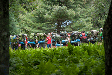 Camping Meets Planning at Raquette Lake