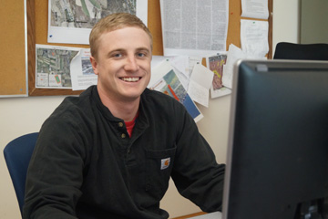 Aerial Technology Helps Grad Map His Future