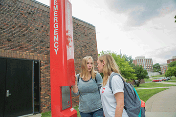 University replacing all campus lamp posts