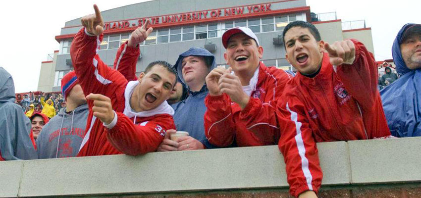 Cheering Cortland On