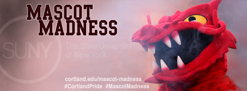 Cortland’s Dragon Wins Mascot Madness First Round