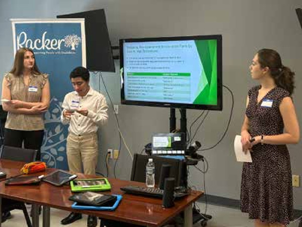 Students gain hands-on experience in Racker partnership