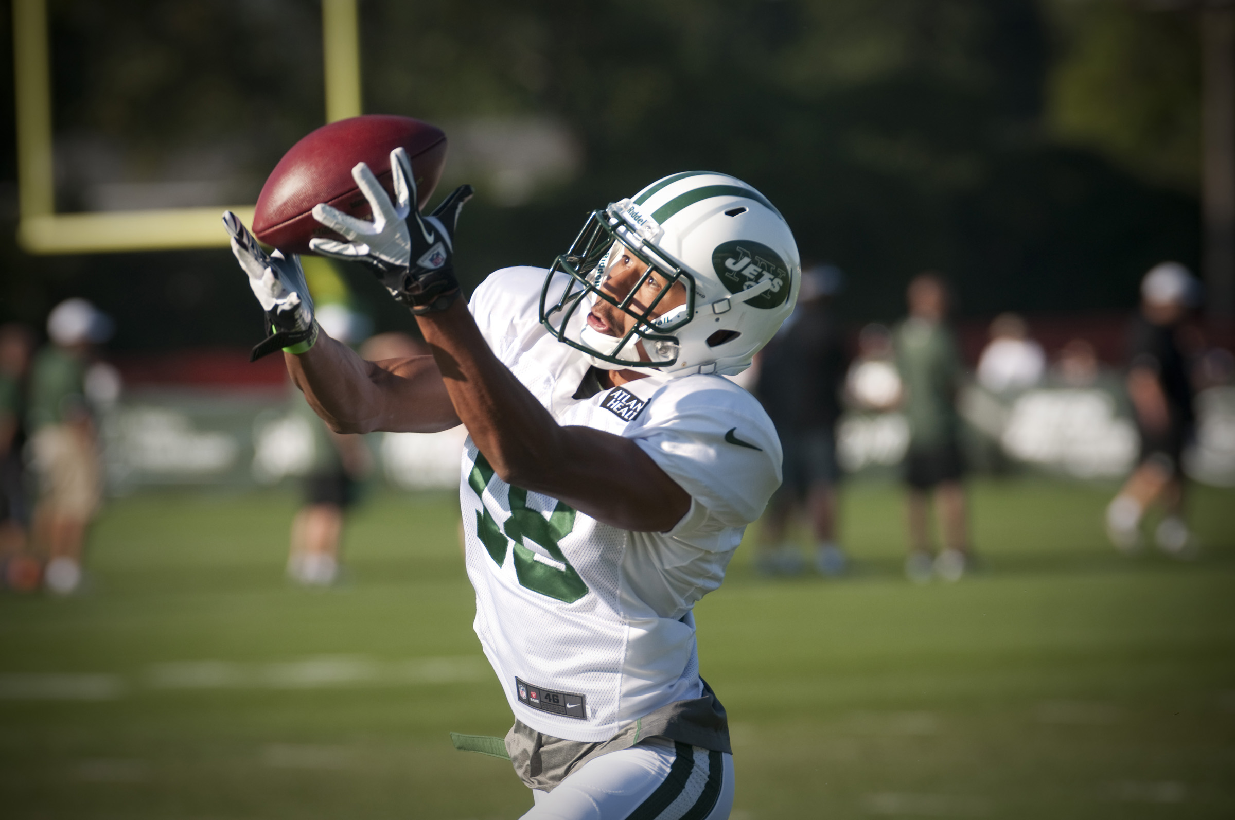 Jets to Practice in SUNY Cortland Stadium