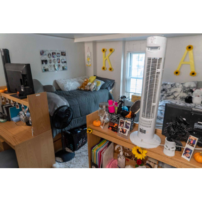 Room with bed