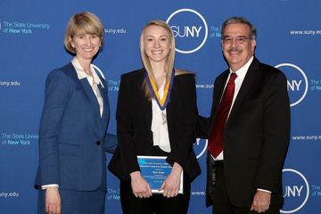 SUNY Chancellor Honors Four Students