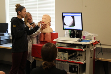 Graduate Students Learn Through Mannequin Classmate