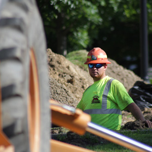 College Plans Spring Semester Construction