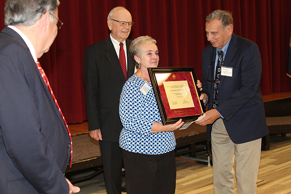 Carl F. Gambitta honored for service