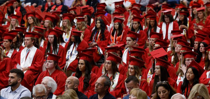 students and guests at 2025 undergraduate ceremony c