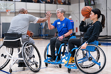 West Coast grads unite over adaptive sports