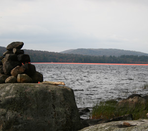 Artist Takes Unique Look at Raquette Lake