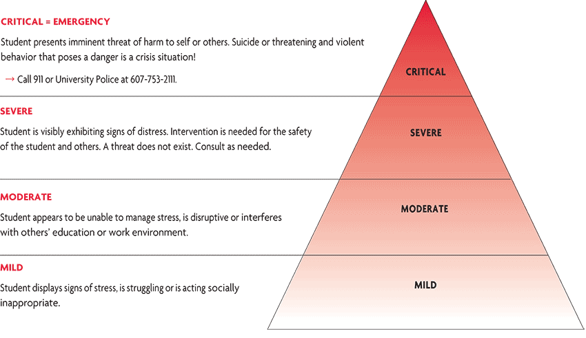 Tiers of Student Concern