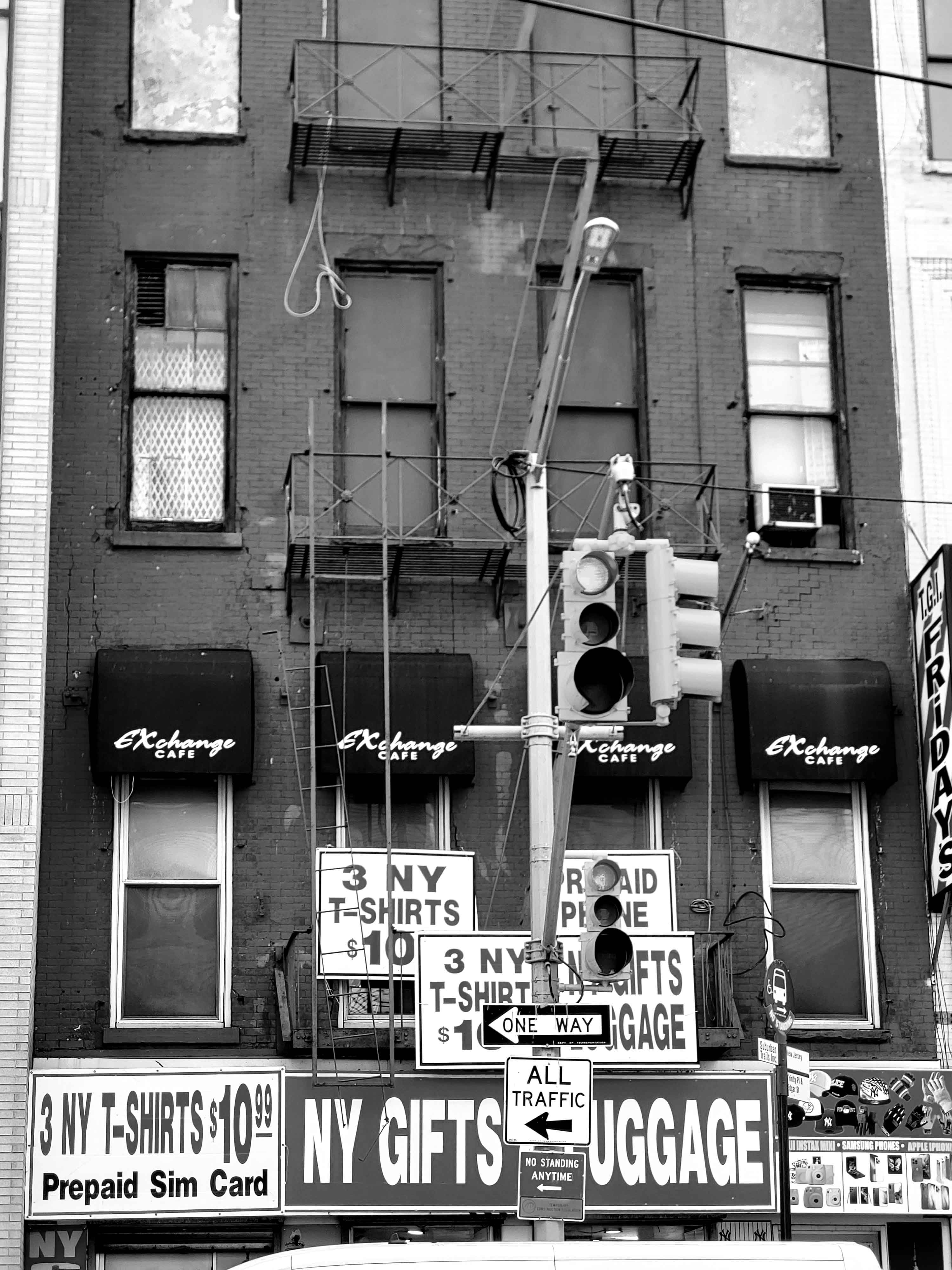 T-shirt store in New York City