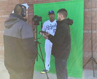 Javy Roman interviews Salvador Perez